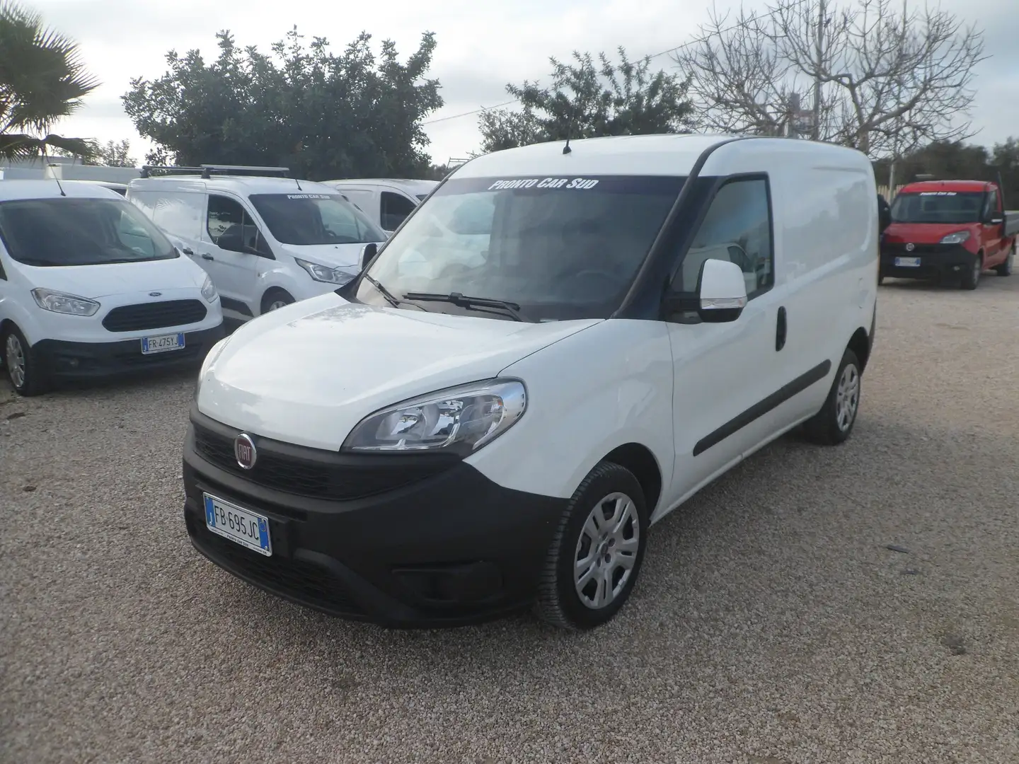 Fiat Doblo furgone Blanc - 1
