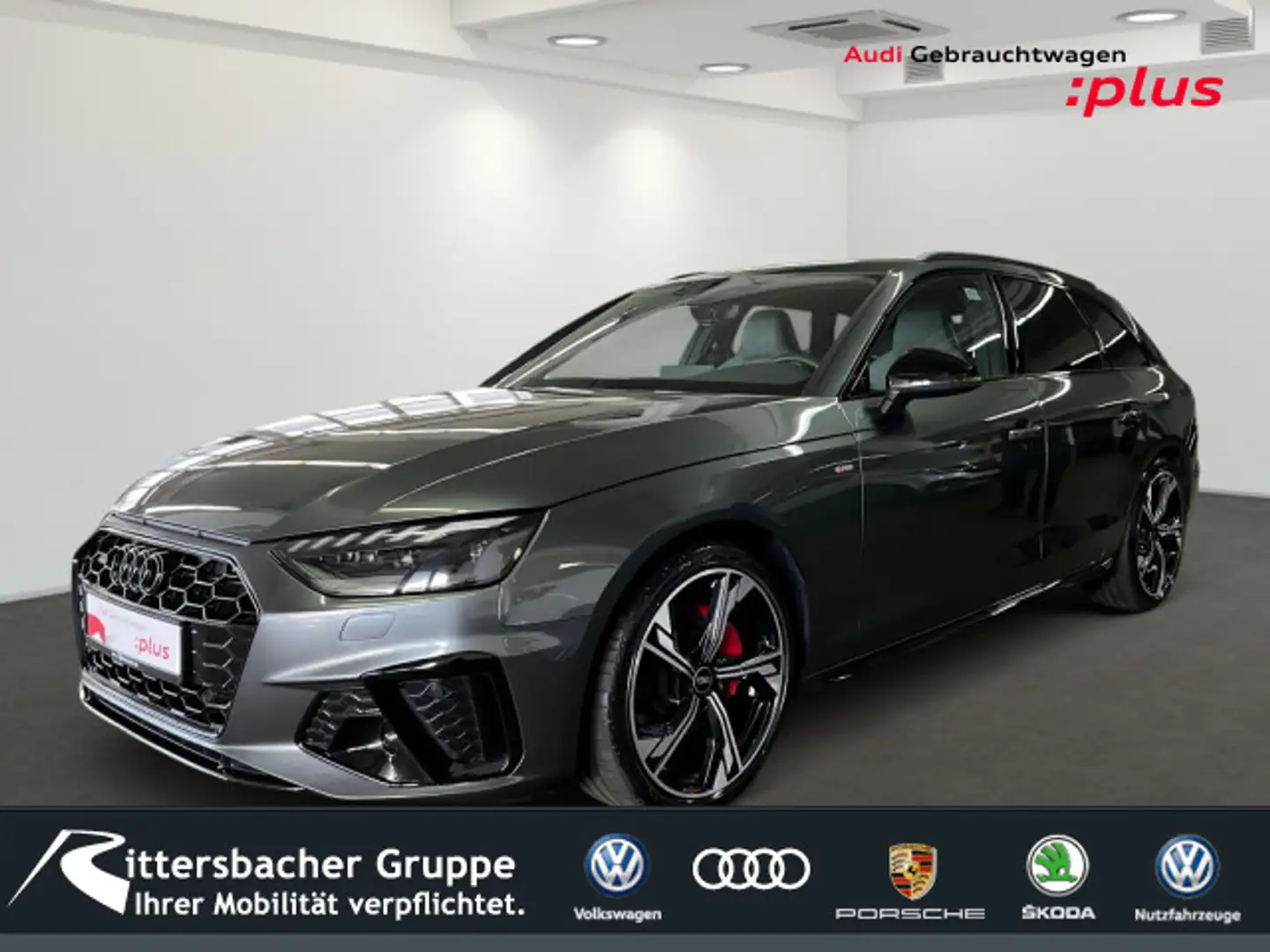 Audi A4 S-Line 40 TDI quattro Grau - 1