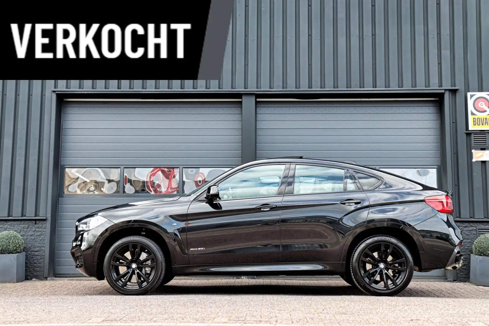 BMW X6 xDrive50i M-Sport /SCHUIFDAK/HUD/360 CAMERA/LUCHTV Noir - 2