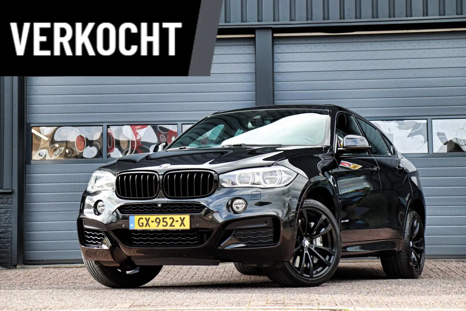 BMW X6 xDrive50i M-Sport /SCHUIFDAK/HUD/360 CAMERA/LUCHTV Noir - 1