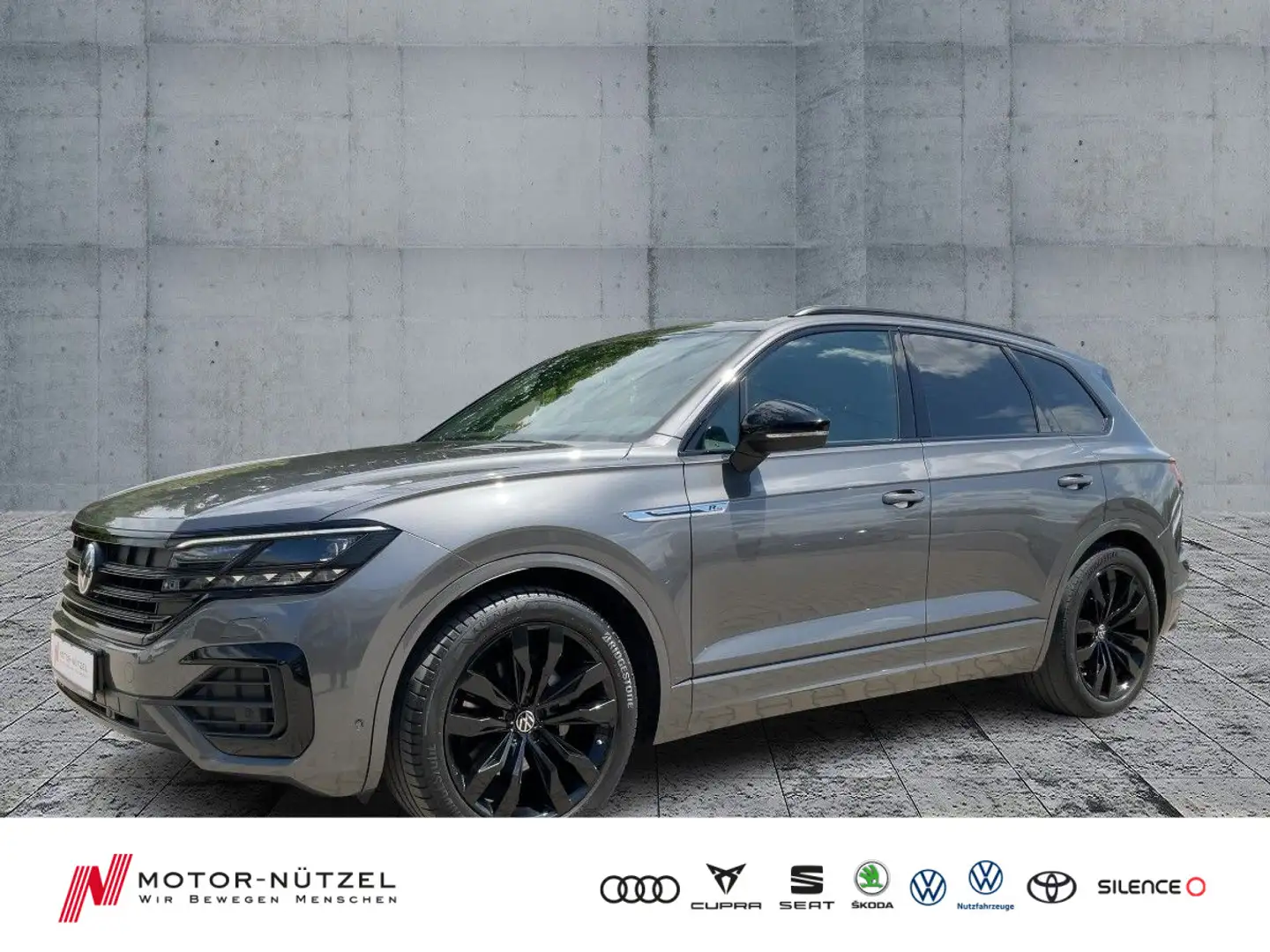 Volkswagen Touareg 3.0 TDI 4M R-LINE MATRIX+AIR+NAVI+AHK Grigio - 1