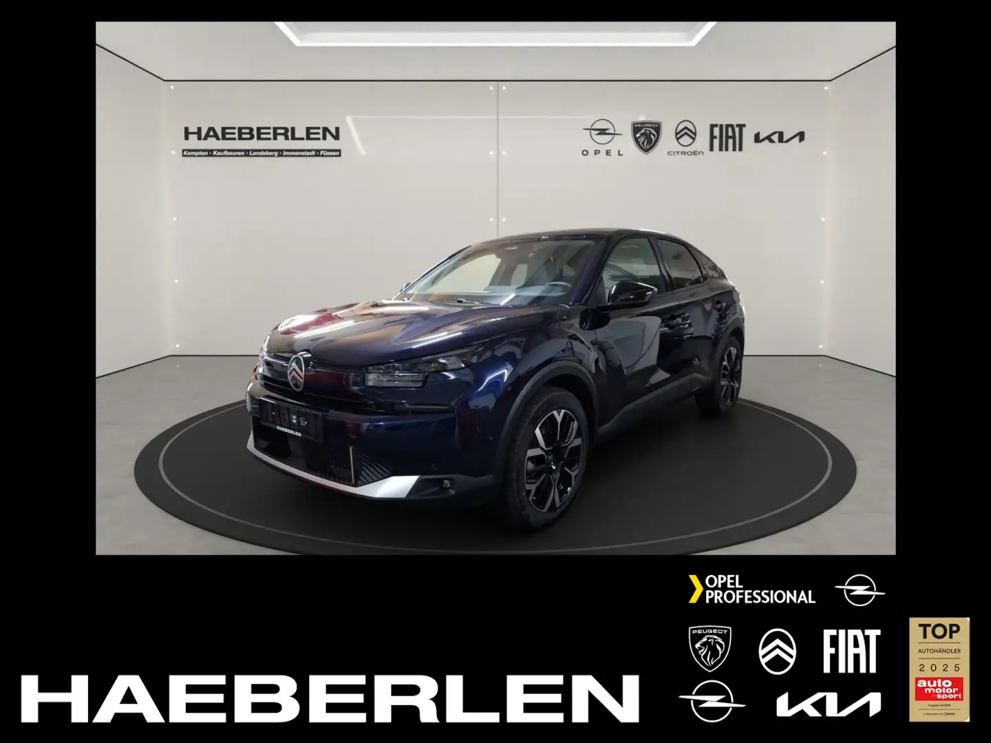 Citroen C4 1.2 145 Max ACC+LED+Navi+SHZ+2xKlima+Kam.+PDC Bleu - 1