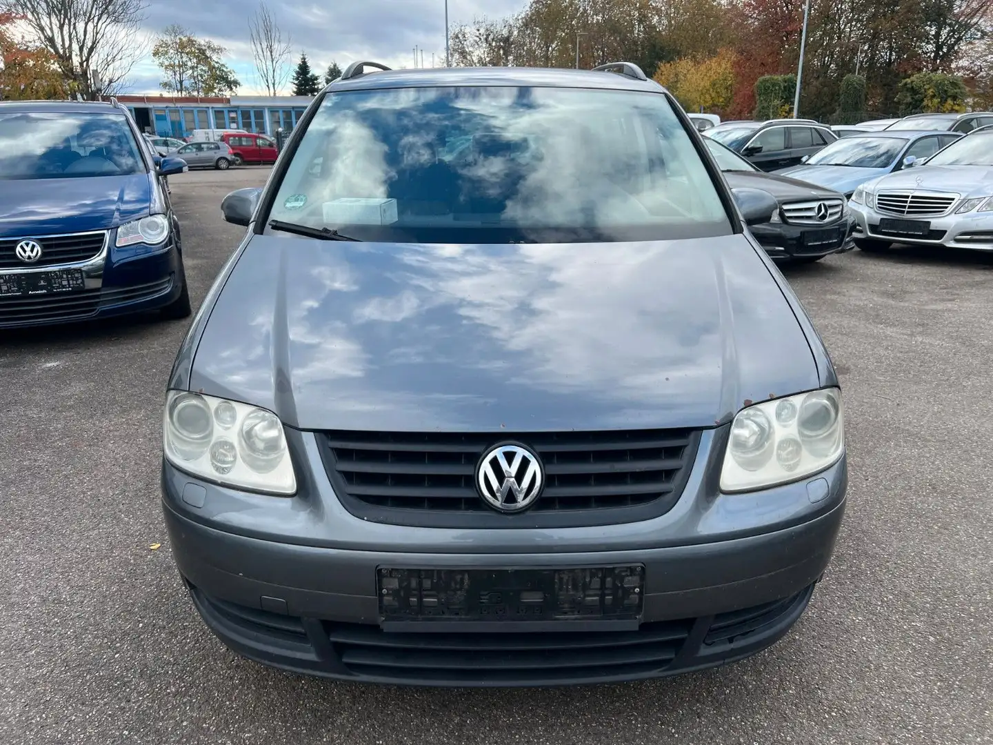 Volkswagen Touran 1.4 TSI *7 SITZE*Neue Kette & Kolbenringe Grau - 2