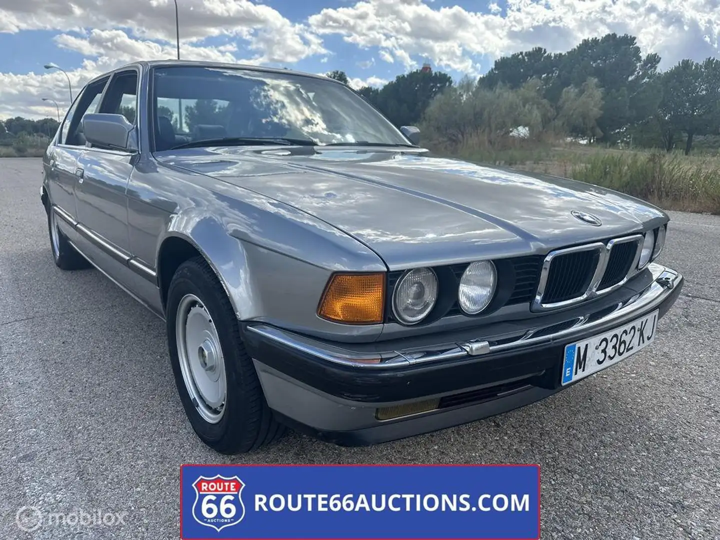 BMW 750 i LA | 1989 | Route 66 Auctions Noir - 1