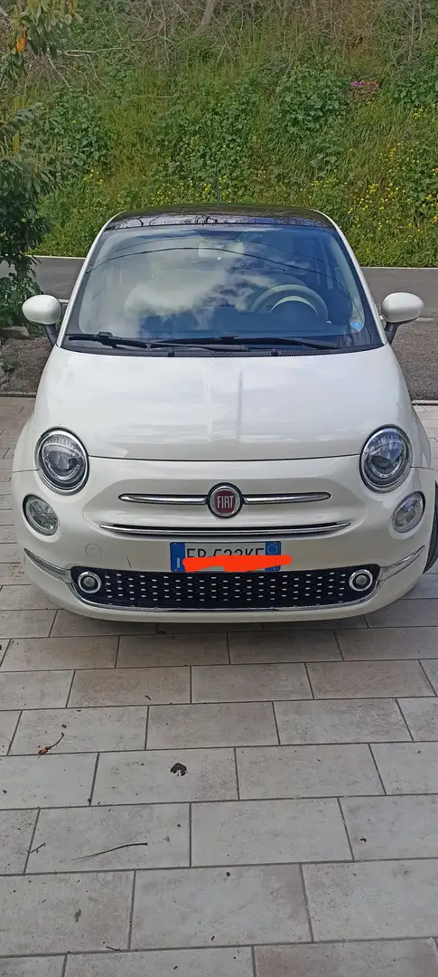 Fiat 500 500 1.2 Lounge 69cv Bianco - 1