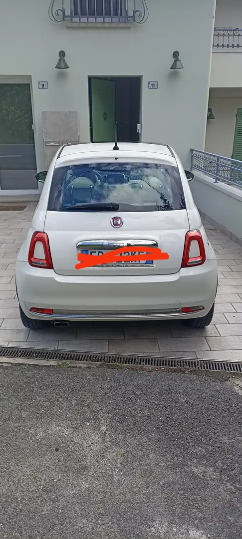 Fiat 500 500 1.2 Lounge 69cv Bianco - 2