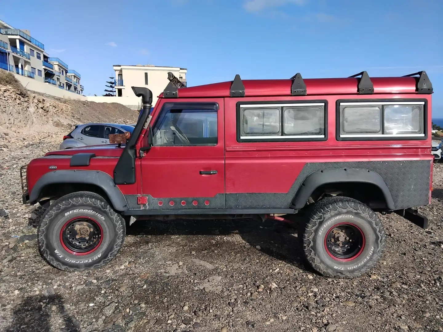 Land Rover Defender Defender 90 2.5 tdi Hard top Rouge - 1