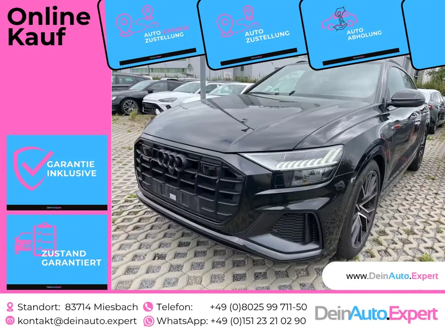Audi Q8 50 TDI quattro competition plus *PANO*Headup*uvm Noir - 1