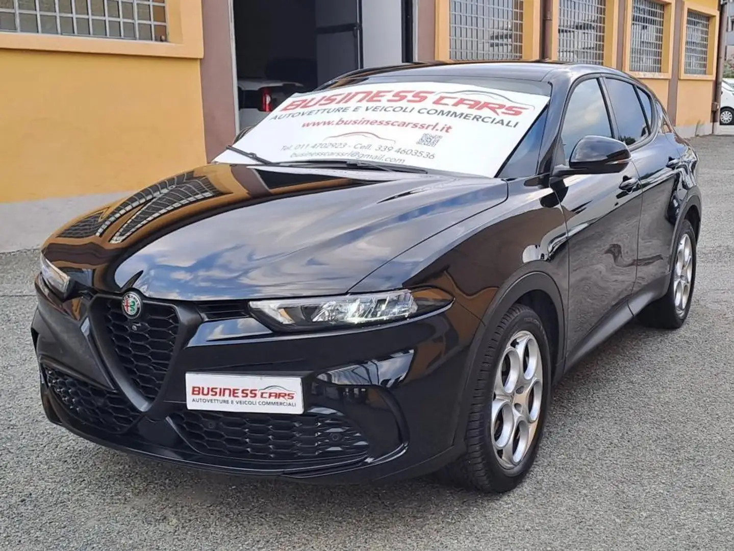Alfa Romeo Tonale 1.6D 130 CV TCT6 SPRINT - KM. 49.000 CERTIFICATI! Noir - 1