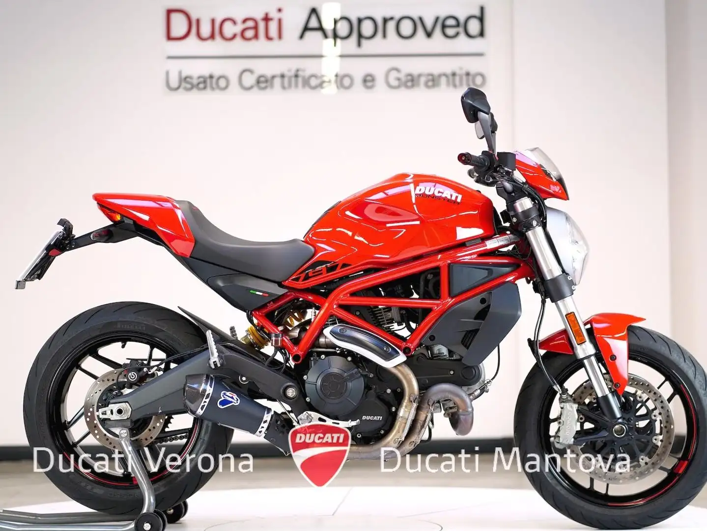 Ducati Monster 797 Monster 797 Plus solo 13.698 km Rosso - 2