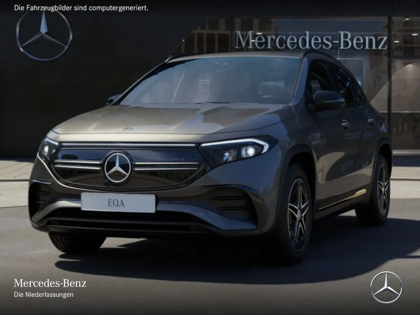 Mercedes-Benz EQA 300 4M AMG+NIGHT+PLUS-PAKET+KAMERA+KEYLESS Gri - 2