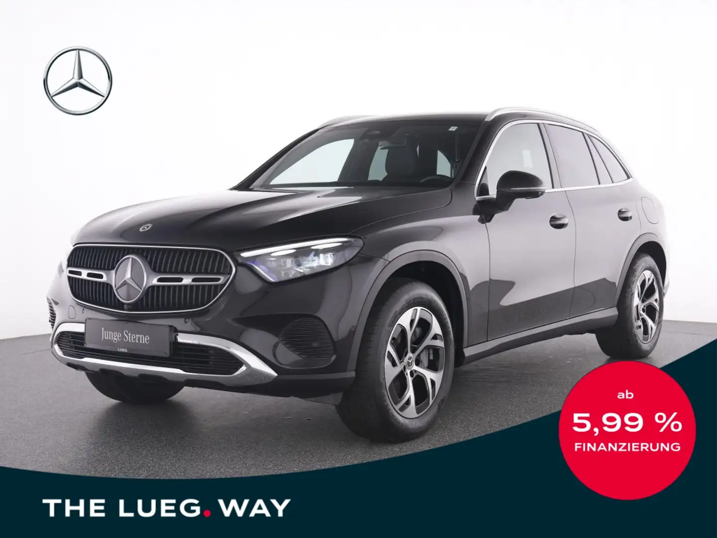 Mercedes-Benz GLC 300 e 4M Avantgarde+AHK+DLight+Airm+360+HALe Schwarz - 1