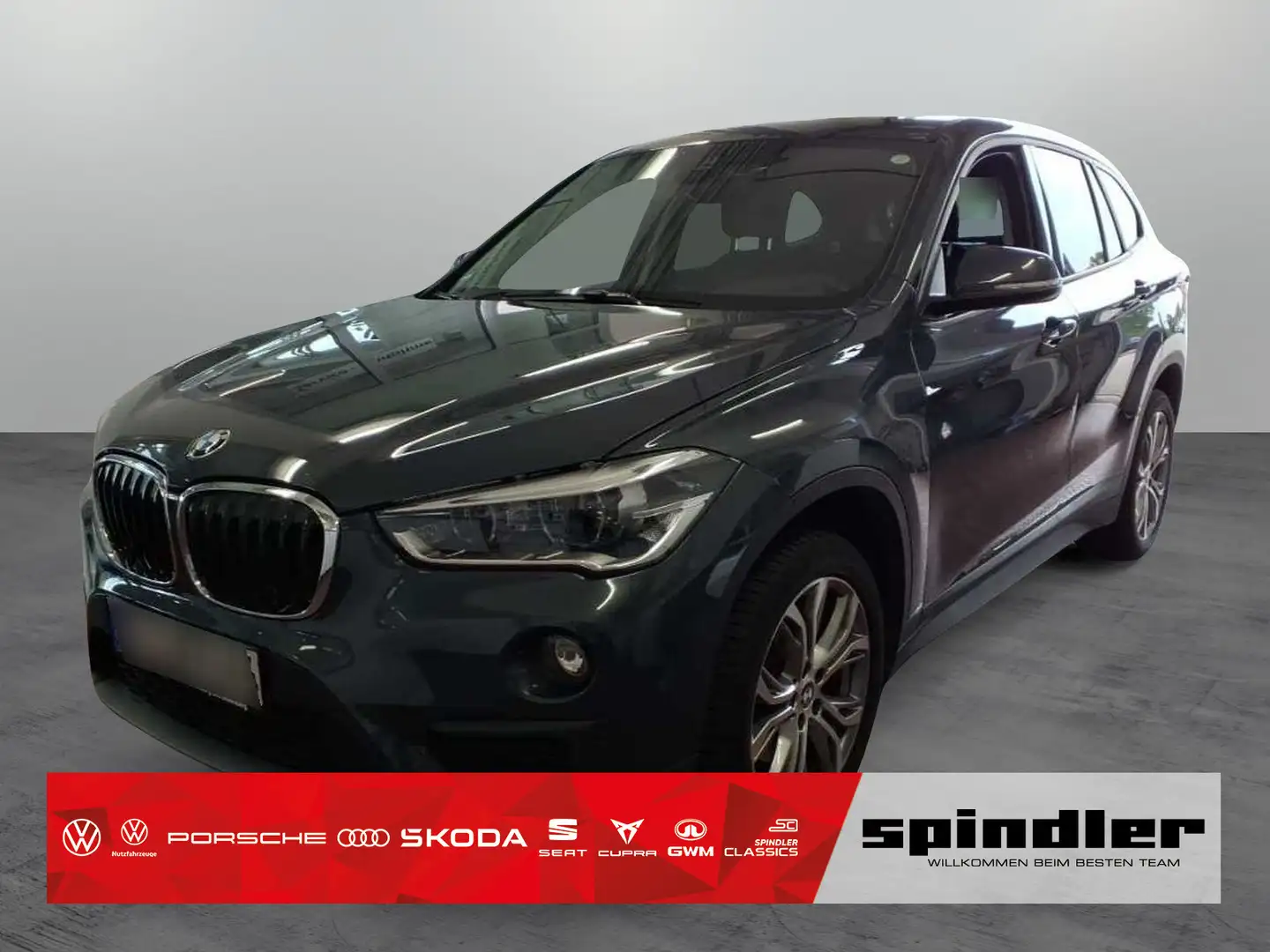 BMW X1 SDrive 18i PDC Navi LED elkt. Heck Sitzhzg BT Grau - 1
