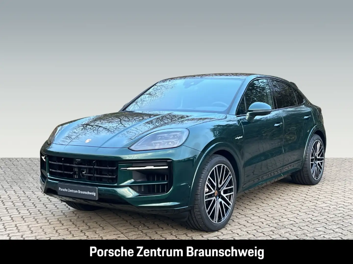Porsche Cayenne S E-Hybrid Coupe Black Edition Burmester Grün - 1