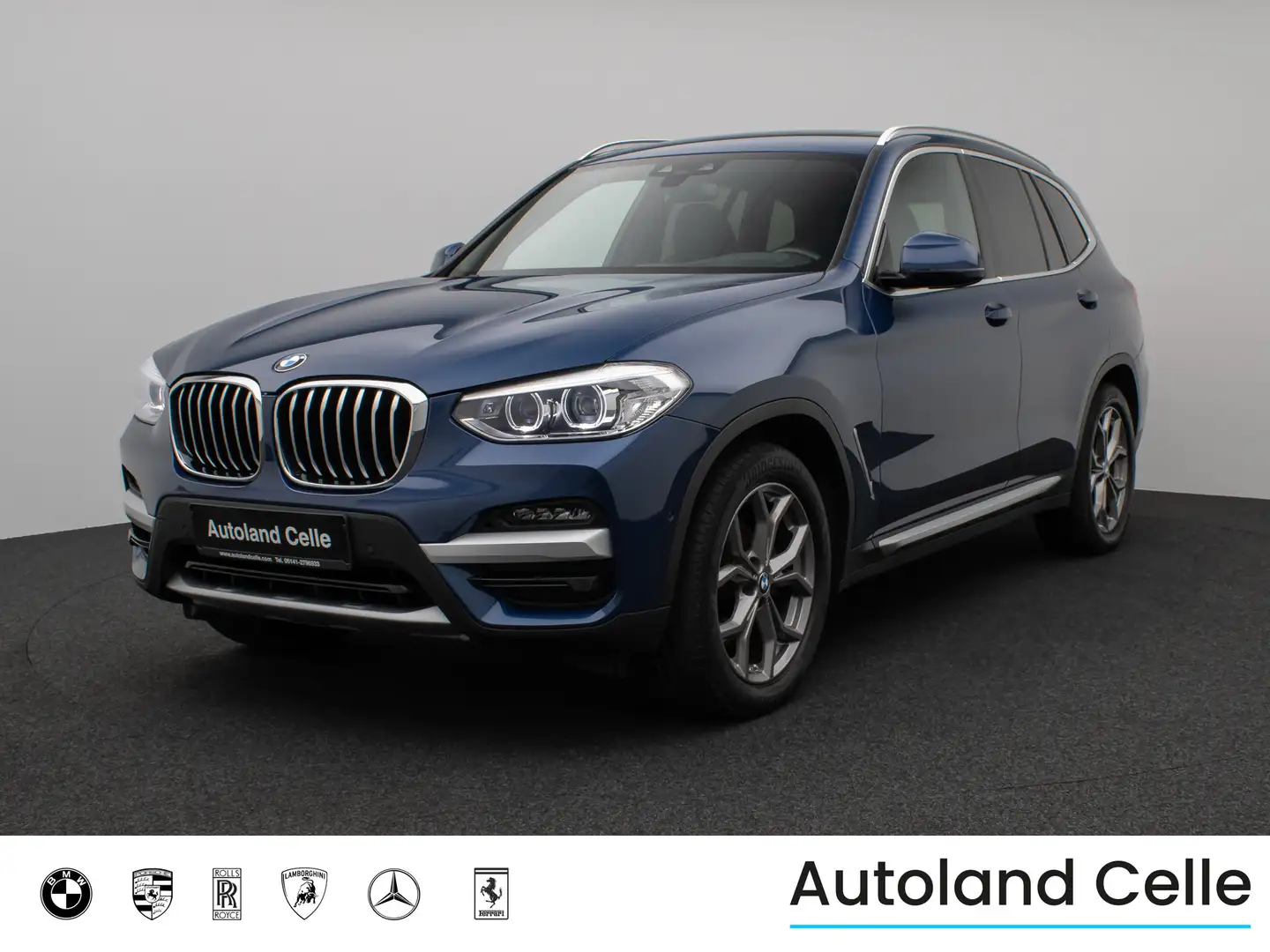 BMW X3 xD20d xLine Kamera Panorama DAB HUD HiFi AHK Bleu - 1
