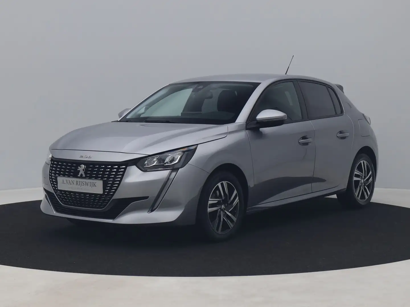 Peugeot 208 1.2 PureTech 100 PK Automaat Allure | CAMERA | CAR Grijs - 1