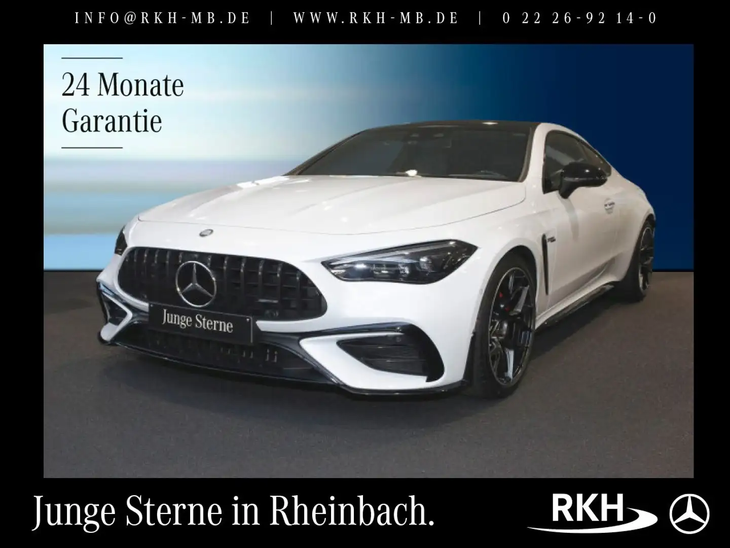 Mercedes-Benz CLE 53 AMG AMG CLE 53 4M+ Coupé Night/Pano/360°/Distr/Memor Weiß - 1