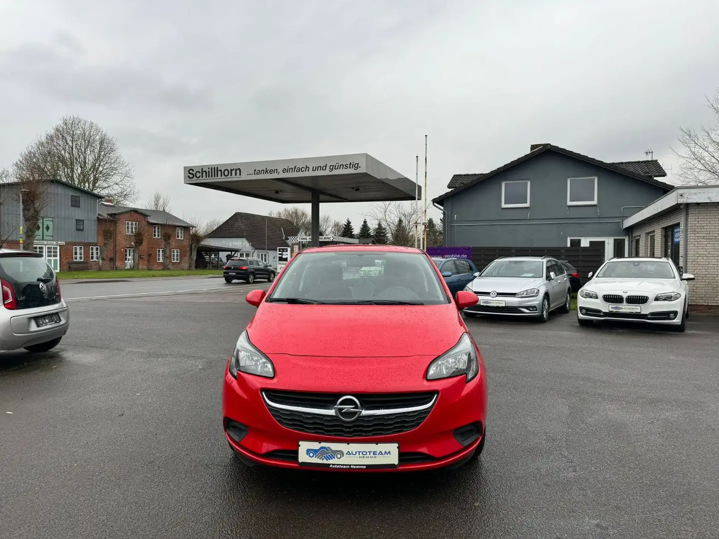 Opel Corsa E Edition HU+SERVICE NEU/KLIMA/TEMPOMAT/SH Rouge - 2