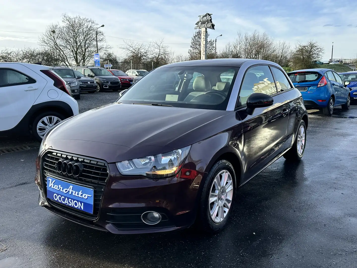Audi A1 A1 1.2 TFSI*GPS*CUIR*AIRCO*JANTES*GARANTIE 12 MOIS Violett - 2