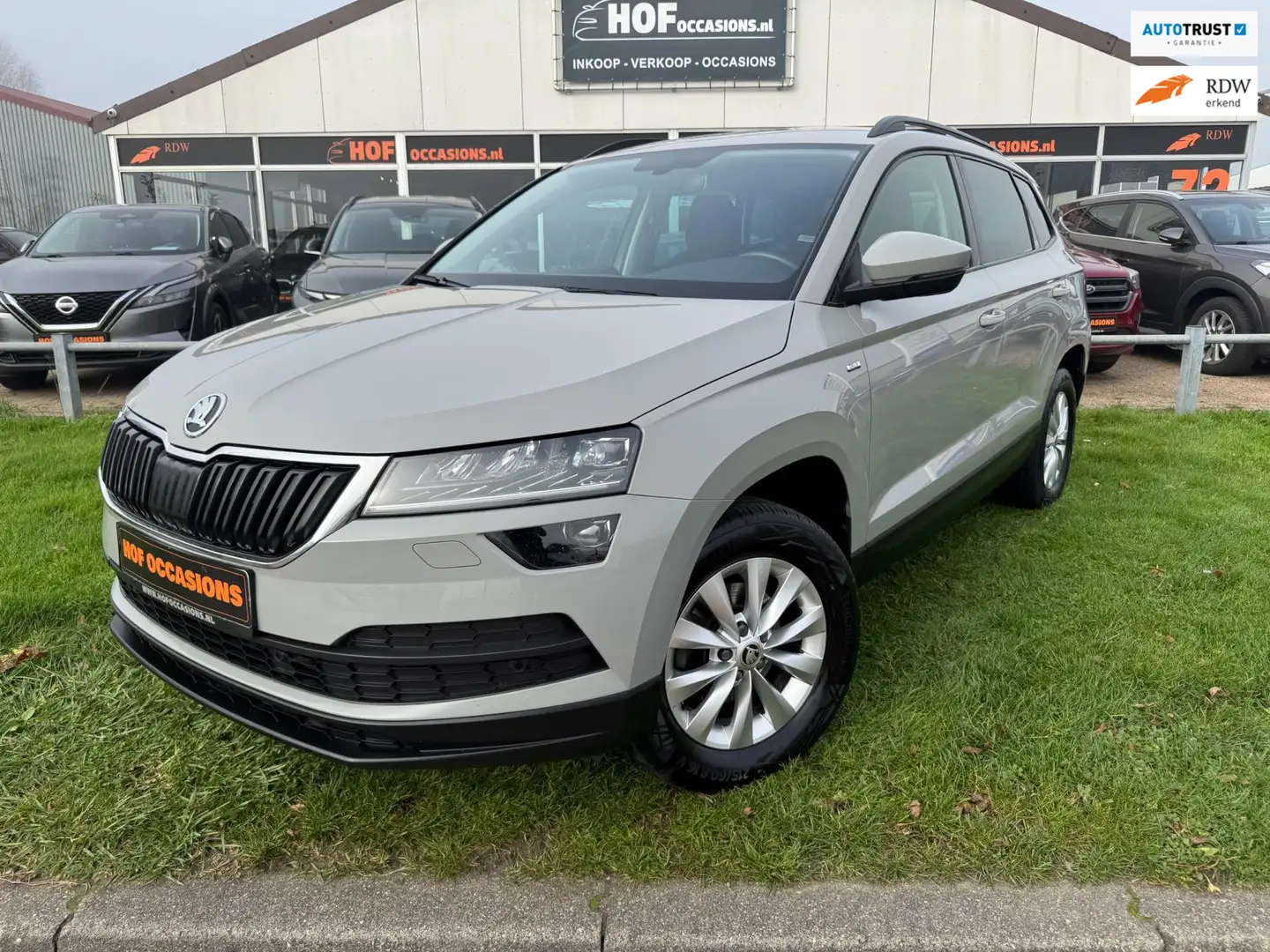 Skoda Karoq 1.0 TSI Business Edition Plus CARPLAY / STOELVERW. Gris - 1