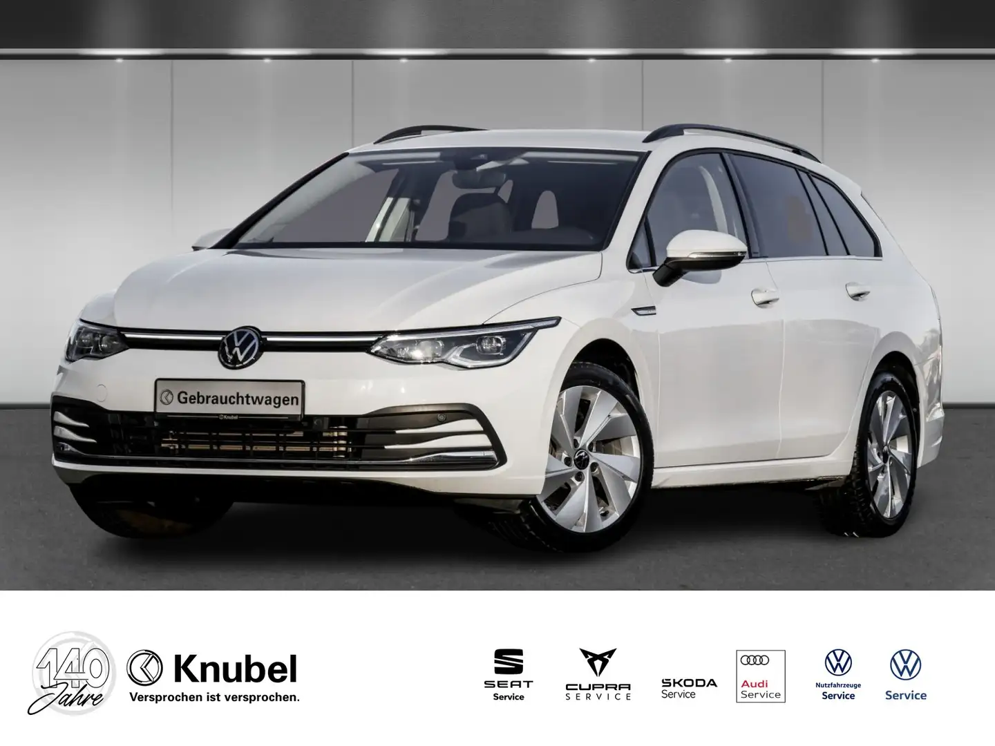 Volkswagen Golf VIII Variant Style 2.0 TDI DSG AHK IQ.Light Nav... Weiß - 1