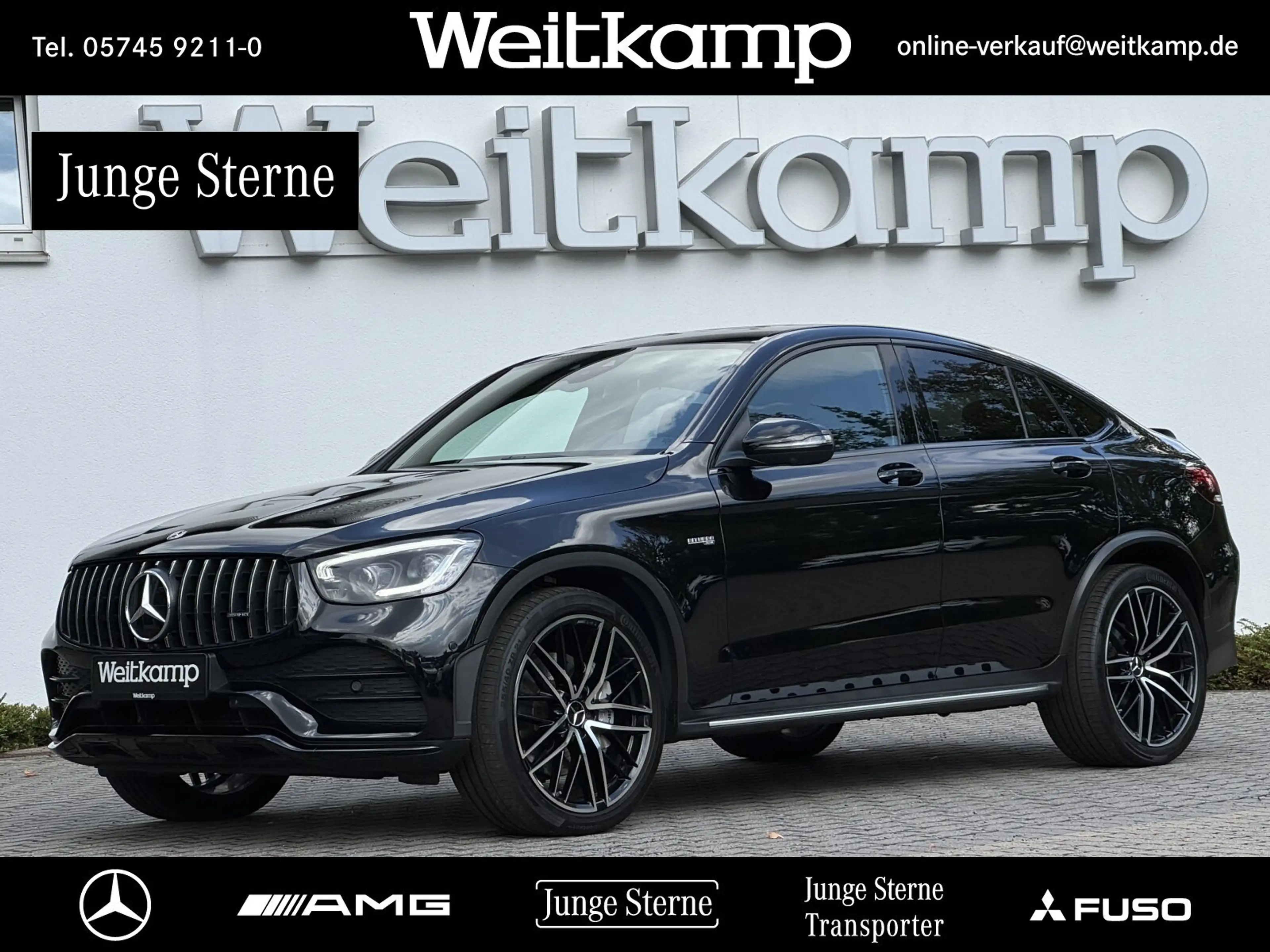 Mercedes-Benz GLC 43 AMG AMG GLC 43 4M Coupé MULTI-B.+BURM.+360°+AHK+MEMO