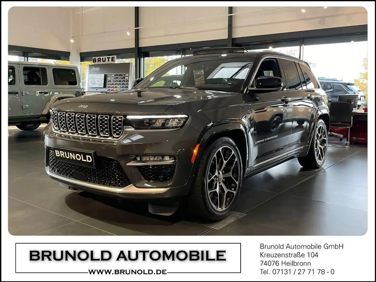 Jeep Grand Cherokee 4xe MY23 Summit Reserve 380PS VOL Gris - 1