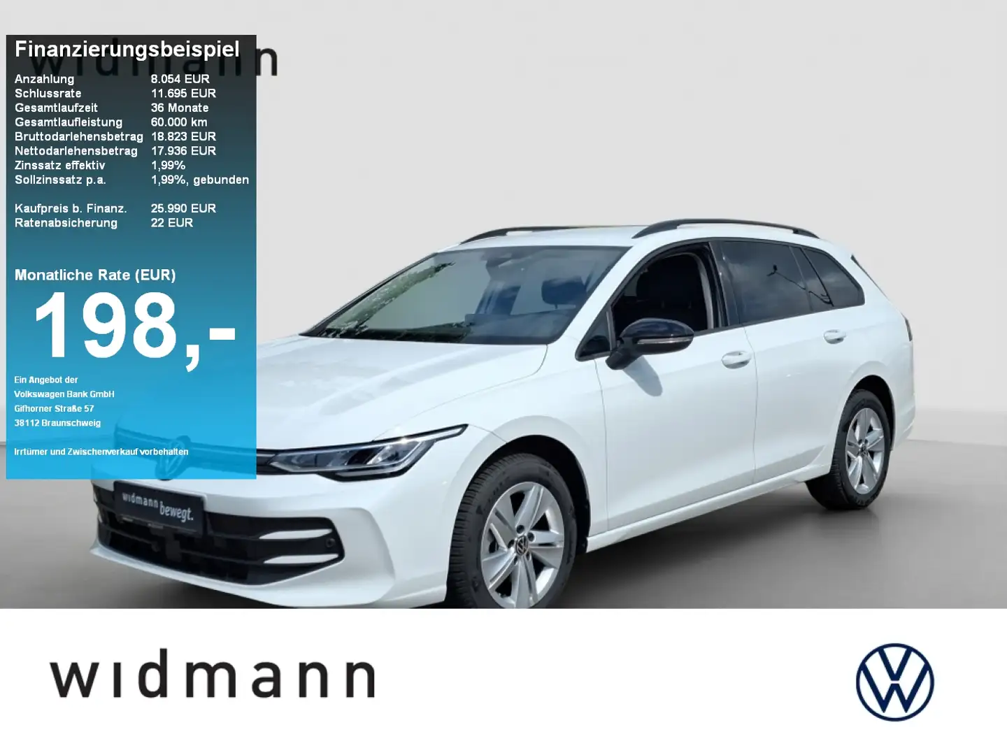 Volkswagen Golf Variant Life 1.5 TSI 116 PS ACC LED APP Wit - 1
