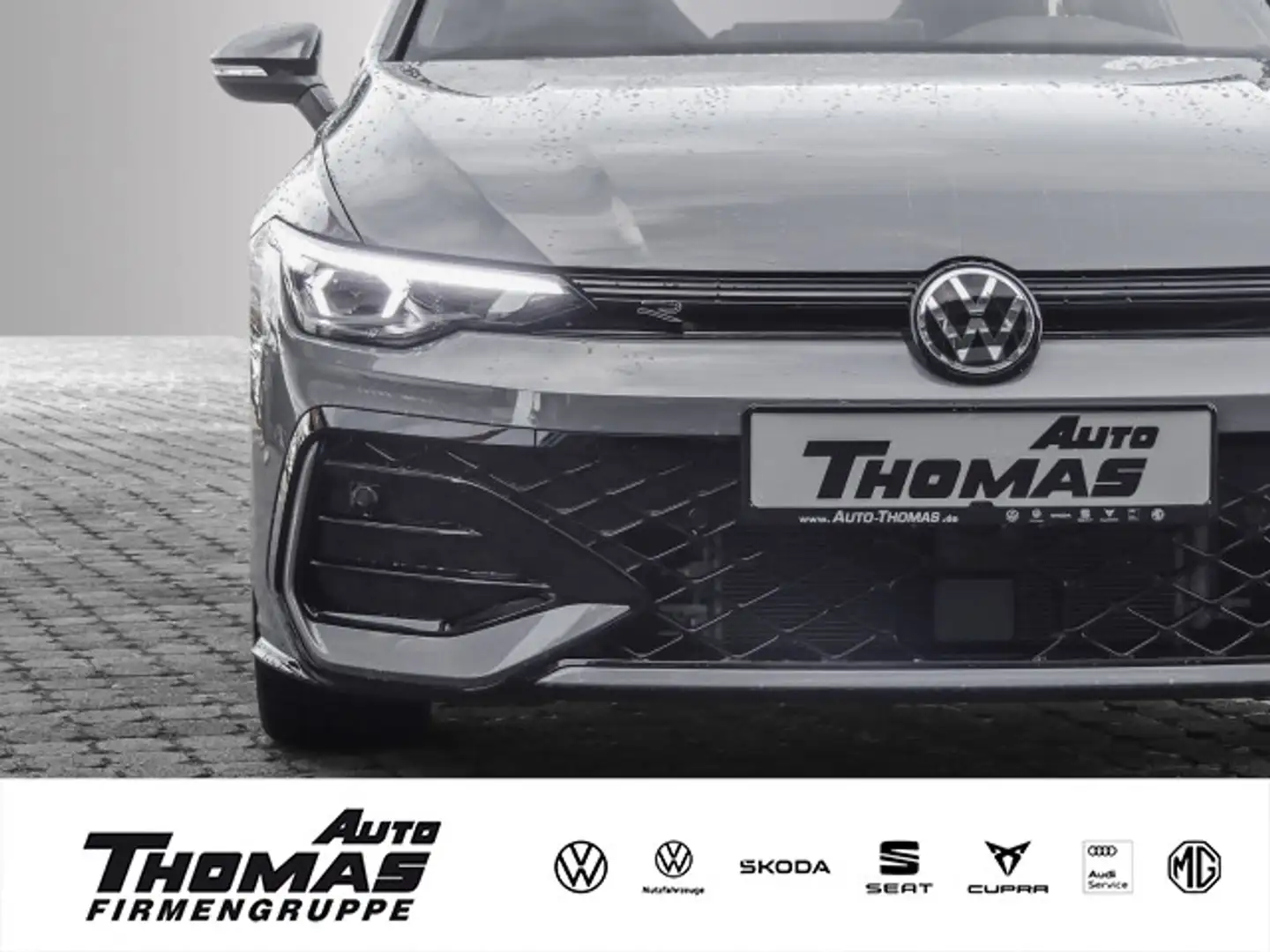Volkswagen Golf VIII R-Line 2.0 TSI 4MOTION DSG MATRIX+H&K Grau - 1