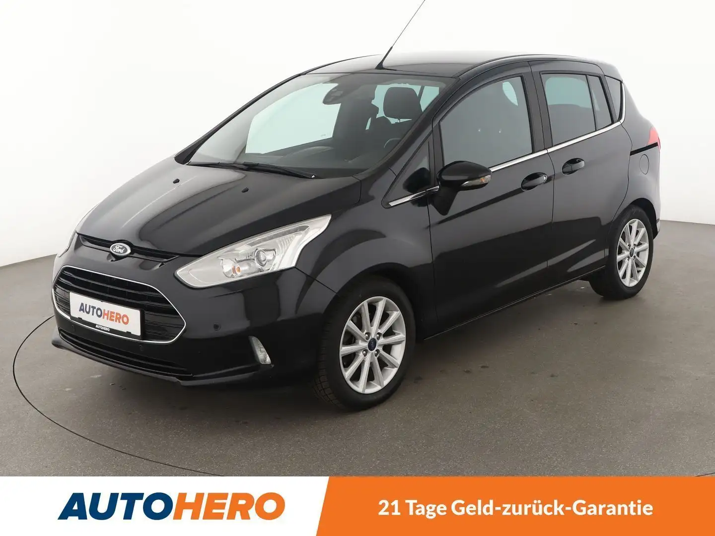 Ford B-Max 1.0 EcoBoost Titanium*PDC*SHZ*KLIMA*TEMPO* Schwarz - 1