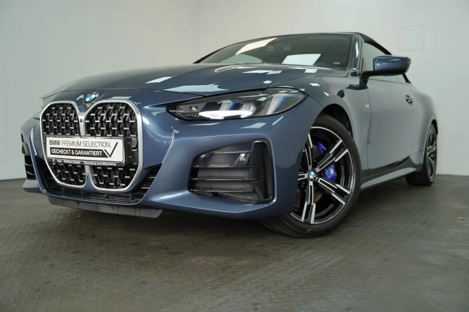 BMW 430 d Cabrio M Sportpaket *AHK.INNOPAKET.LEDER* Blau - 2