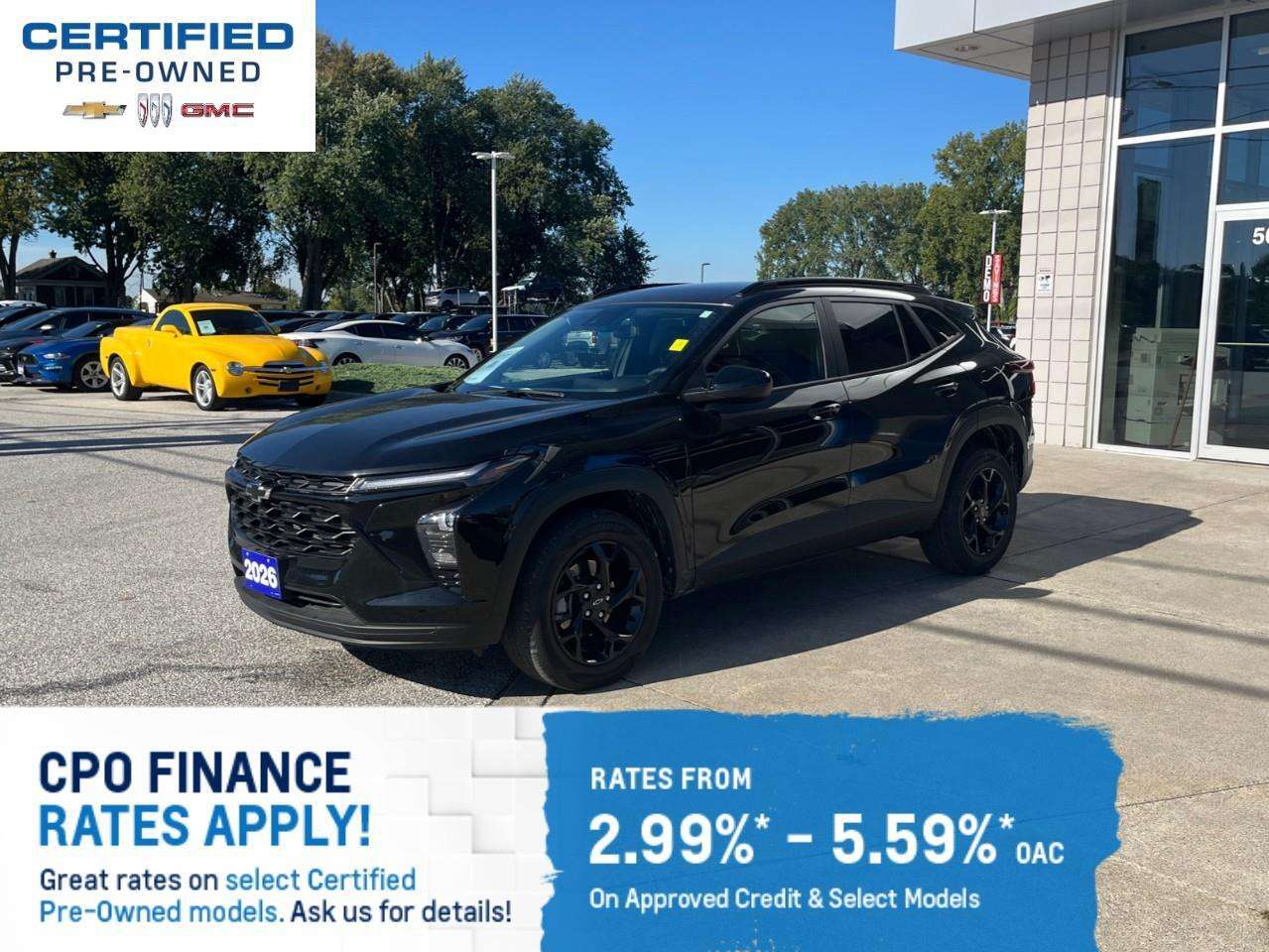 2026 Chevrolet Trax LT CPO RATES APPLY! MIDNIGHT EDITION