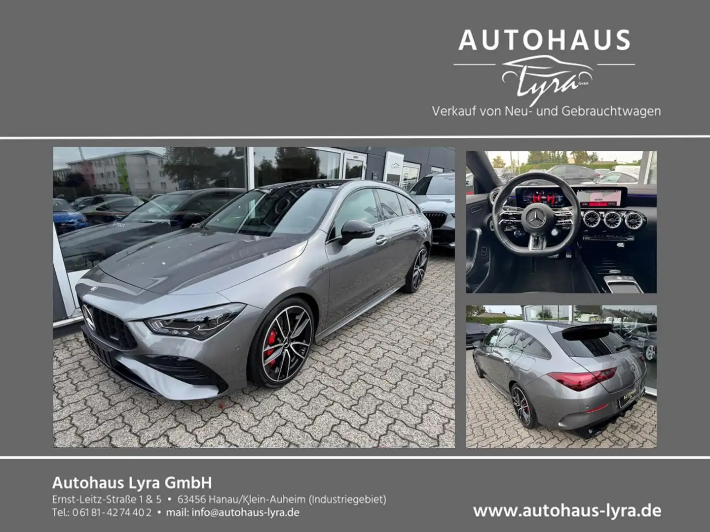 Mercedes-Benz CLA 35 AMG *MULTIBEAM-LED*NAVI*PANO*NIGHT-PAKET* Gris - 1