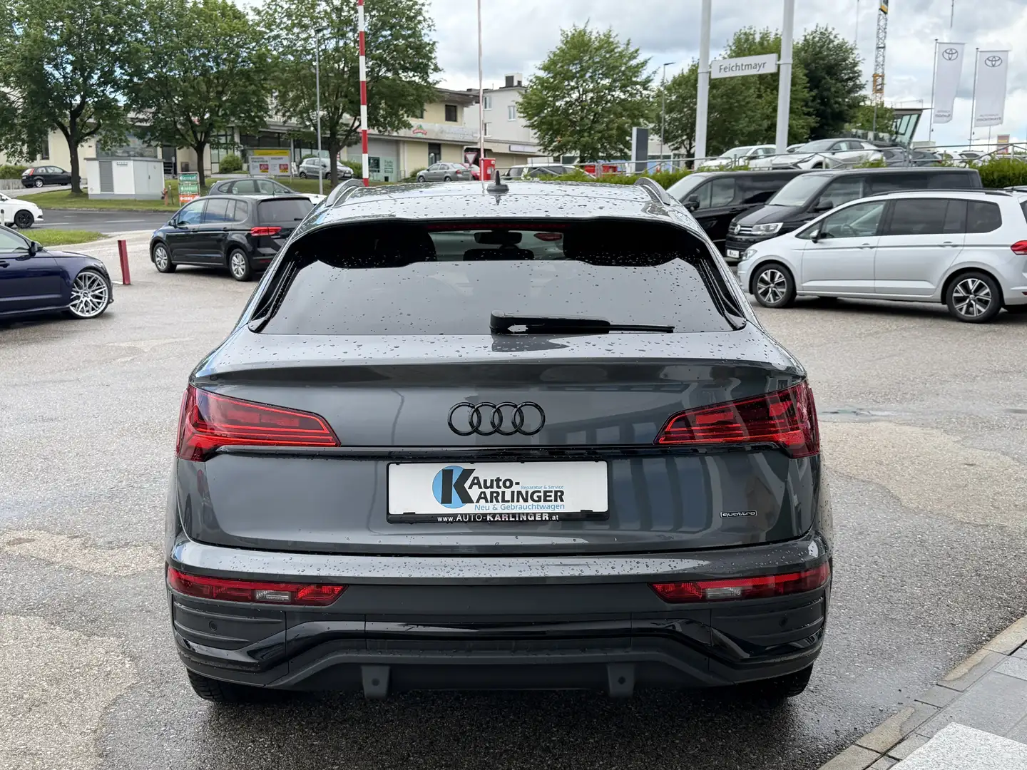 Audi Q5 40 TDI quattro S line Grau - 2