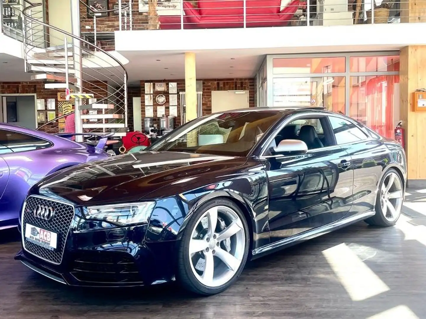 Audi RS5 Coupe qu. Akrapovic Pano B&O Keramikbr. 20" Blu/Azzurro - 1