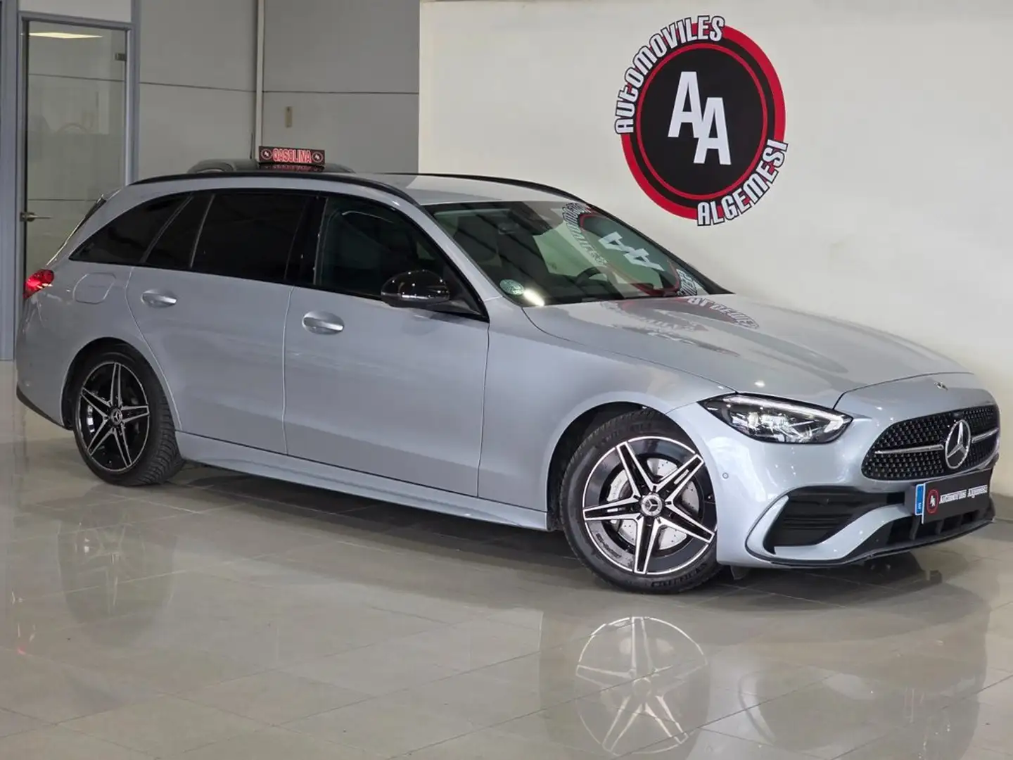 Mercedes-Benz C 200 d Estate Gris - 1