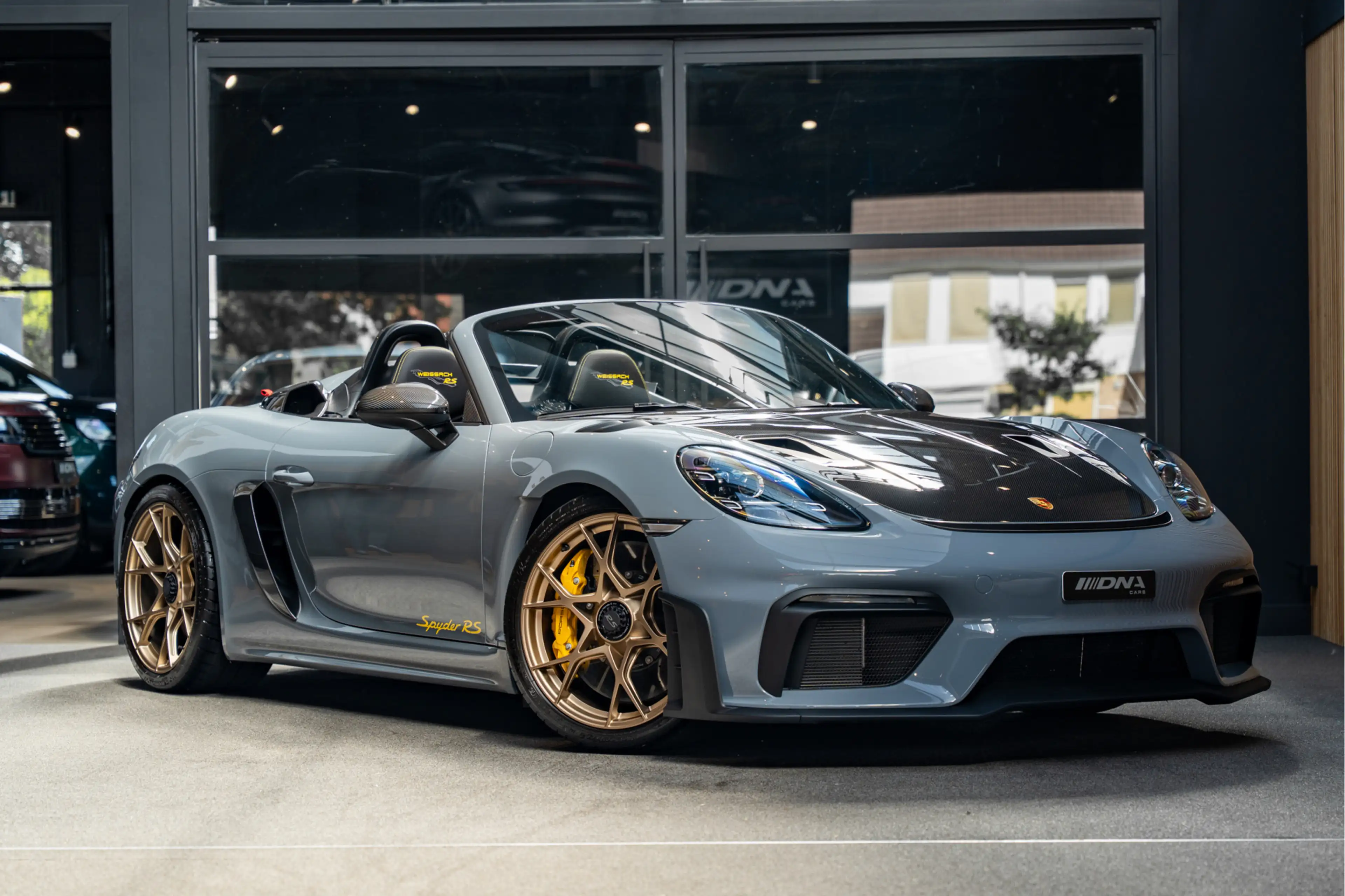 Porsche 718 Spyder RS Lift Exclusive Manufaktur Weissach Spyder RS We