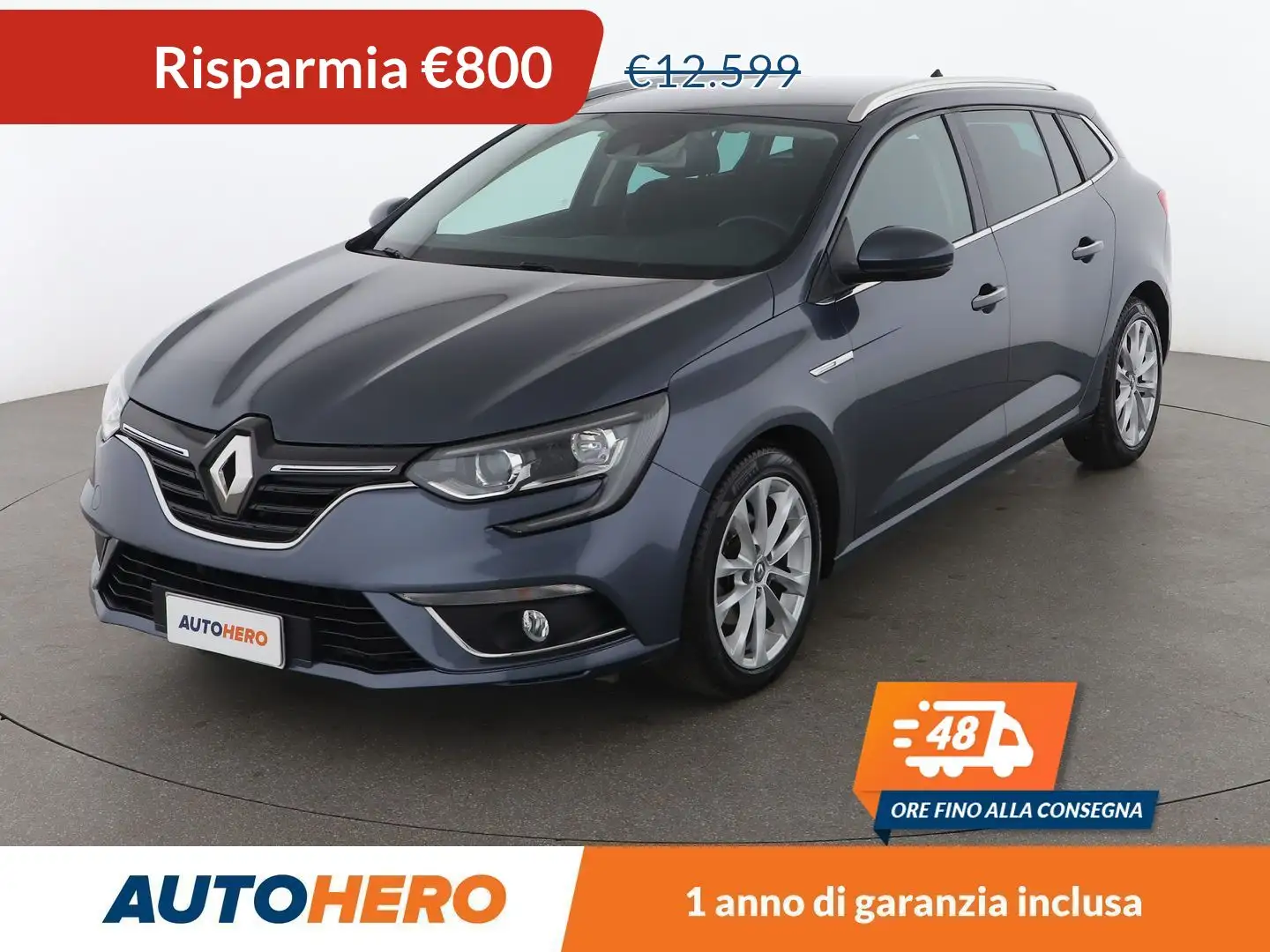 Renault Megane 1.5 dCi Energy Intens 110 CV Gri - 1