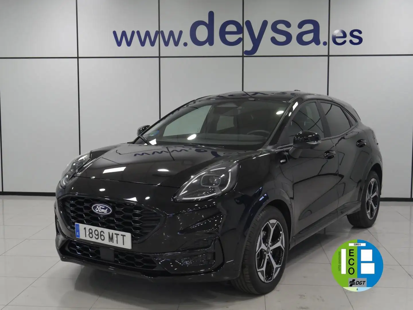Ford Puma 1.0 EcoBoost MHEV ST-Line 125 Noir - 1