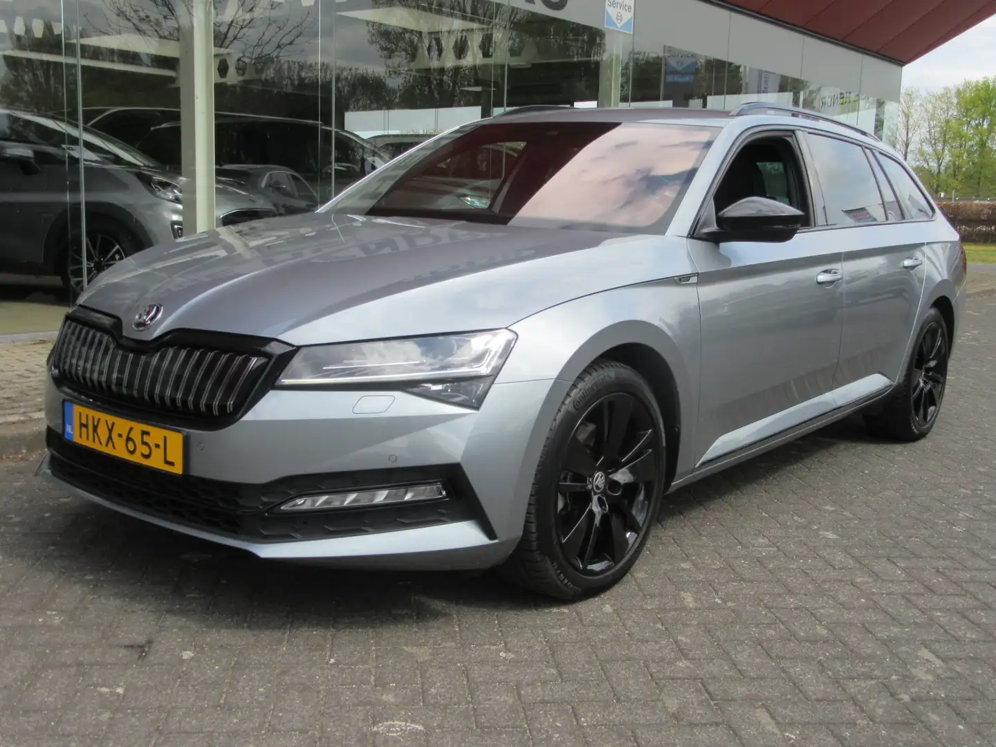 Skoda Superb Combi 1.4 TSI phev iV Sportline Business Automaat Grijs - 1