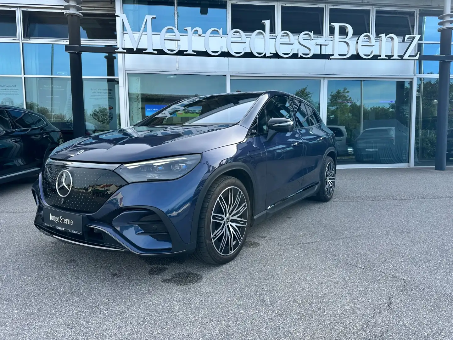 Mercedes-Benz EQE SUV EQE 350 4MATIC SUV AMG Premium Plus Leder Nappa Bleu - 2