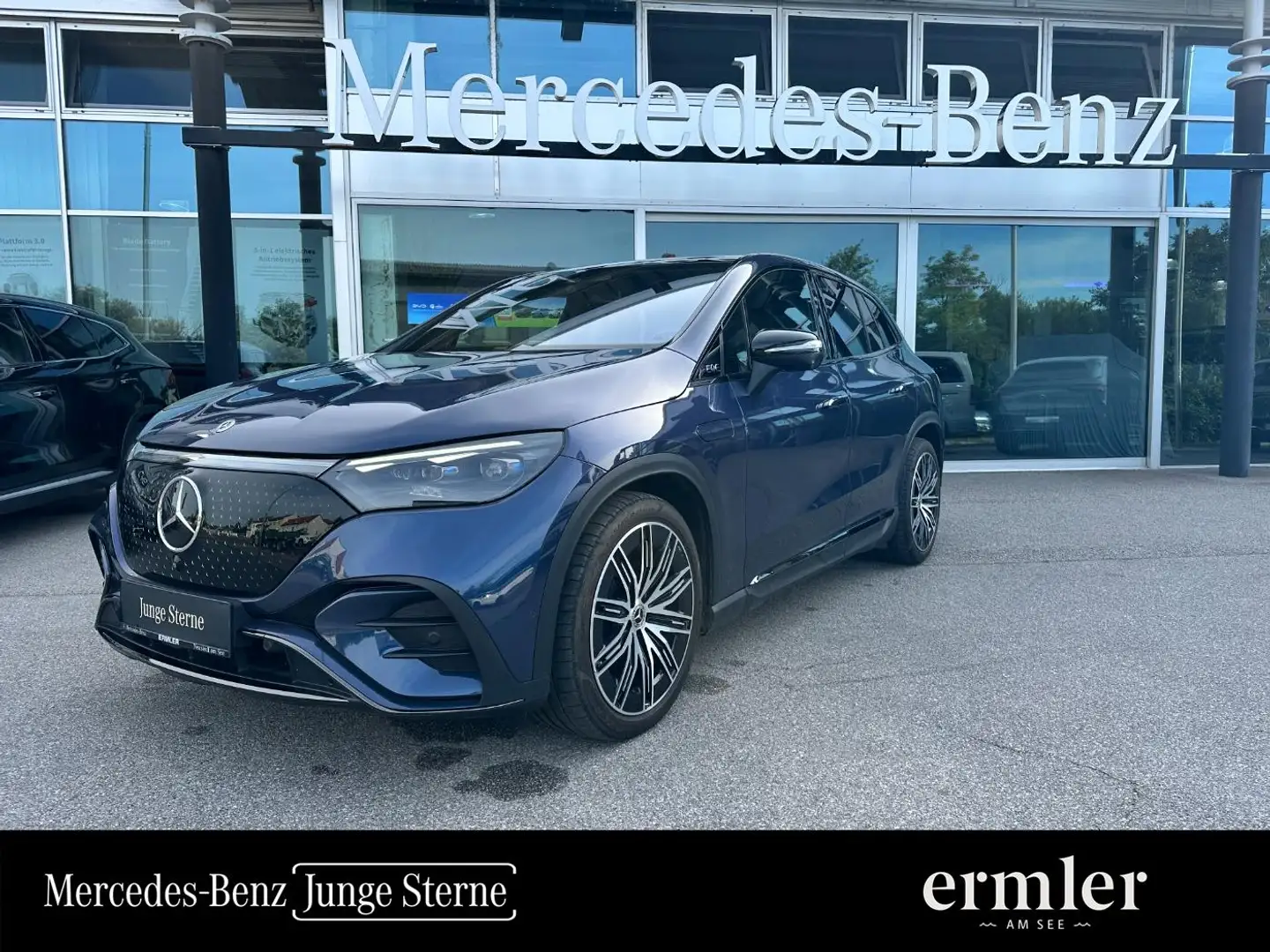 Mercedes-Benz EQE SUV EQE 350 4MATIC SUV AMG Premium Plus Leder Nappa Bleu - 1