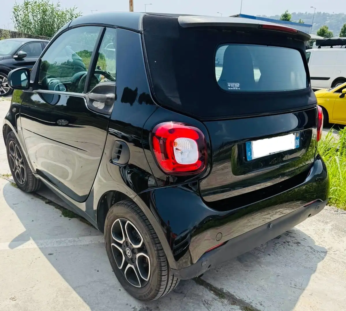 smart forTwo Fortwo Cabrio 0.9 90 ch S Noir - 2