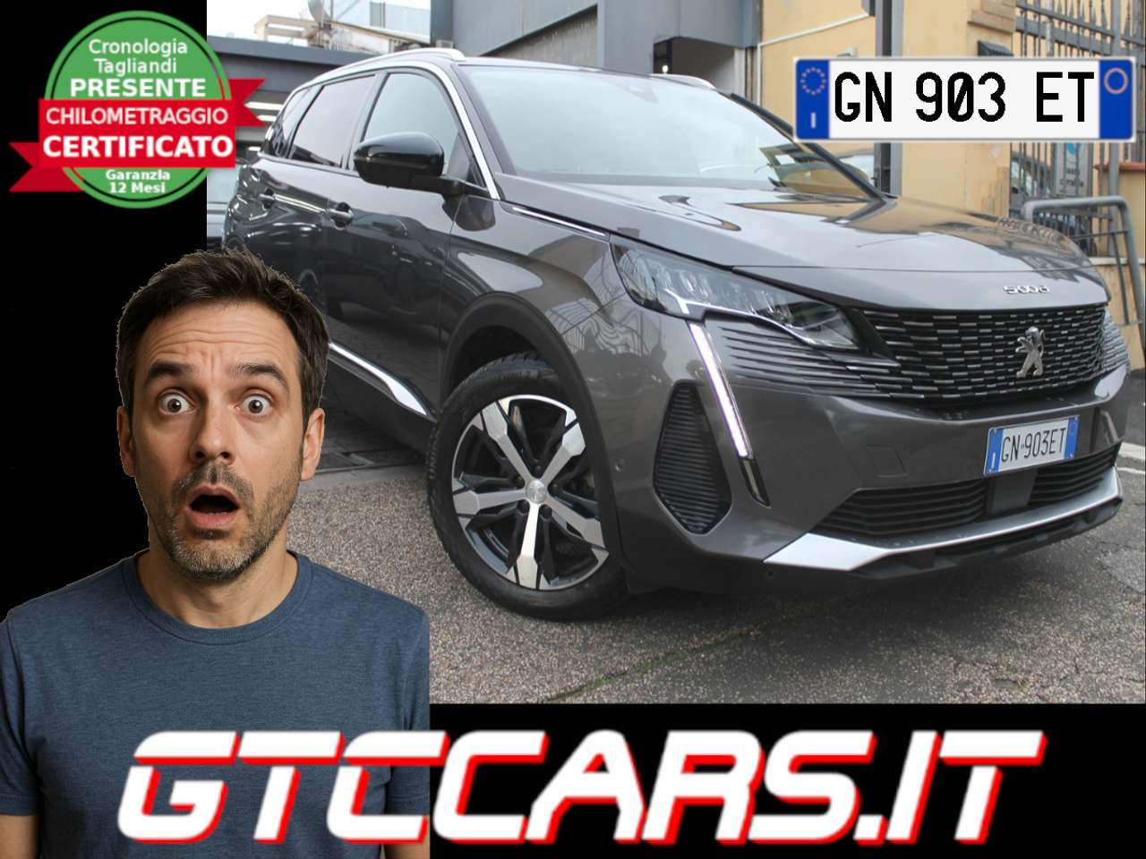 Peugeot 5008 1.5hdi 130Cv Aut 7p Cam UNIPRO IVA DEDUCIBILE
