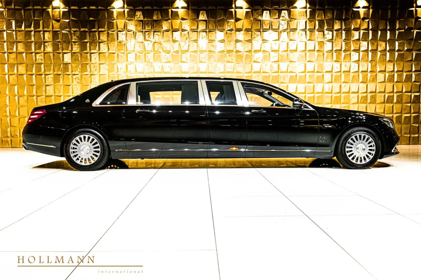 Mercedes-Benz S 650 MAYBACH PULLMAN+3D BURMESTER+NIGHT VIEW+ Schwarz - 2