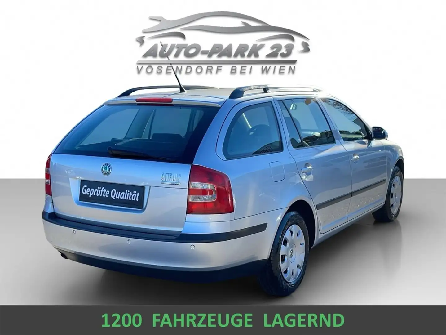 Skoda Octavia Octavia Combi 1,6 FSI**NEUES-PICKERL9/2026*MOD2009 Silber - 2