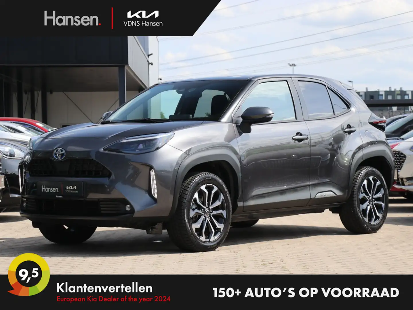 Toyota Yaris Cross 1.5 Hybrid 115 Dynamic I Apple/Android Navi I LED Grijs - 1