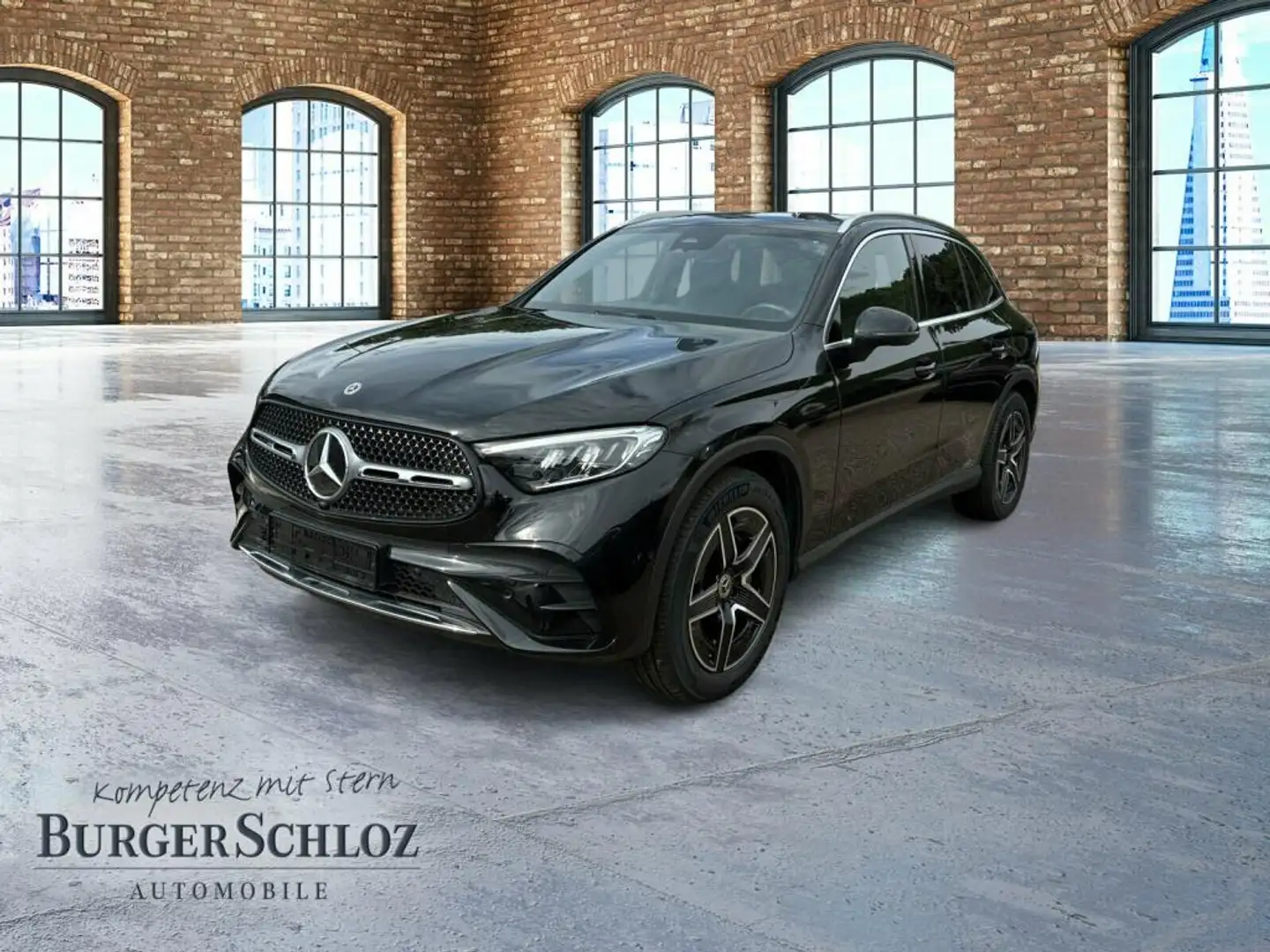 Mercedes-Benz GLC 200 4MATIC Pano SpurW W-Paket PDC SHZ LED Schwarz - 1
