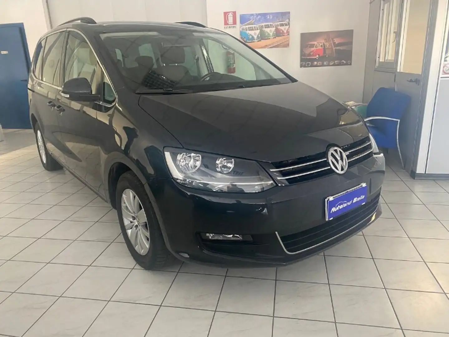 Volkswagen Sharan Sharan 2.0 TDI DSG Comfortline Business BlueMotion Gris - 1