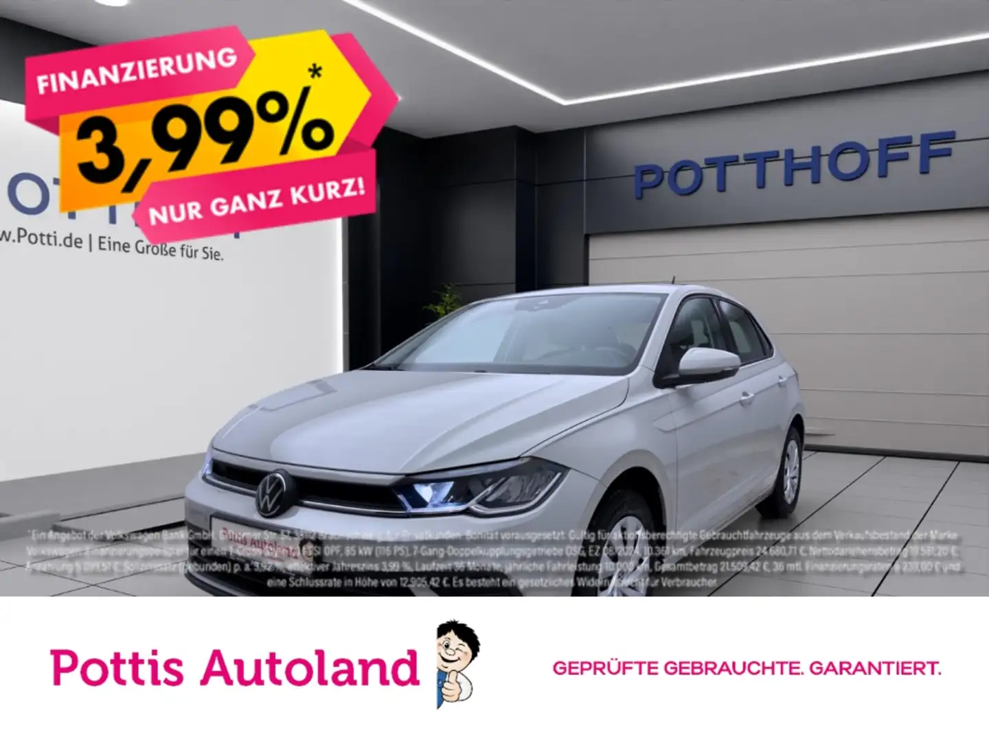 Volkswagen Polo 1.0 MPI LIFE PDC LED KLIMA DAB+ BLUETOOTH Grau - 1